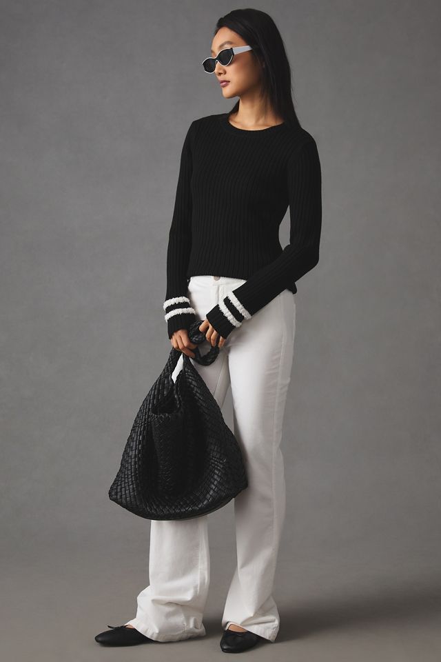 English Factory Ribbed Crewneck Sweater #3