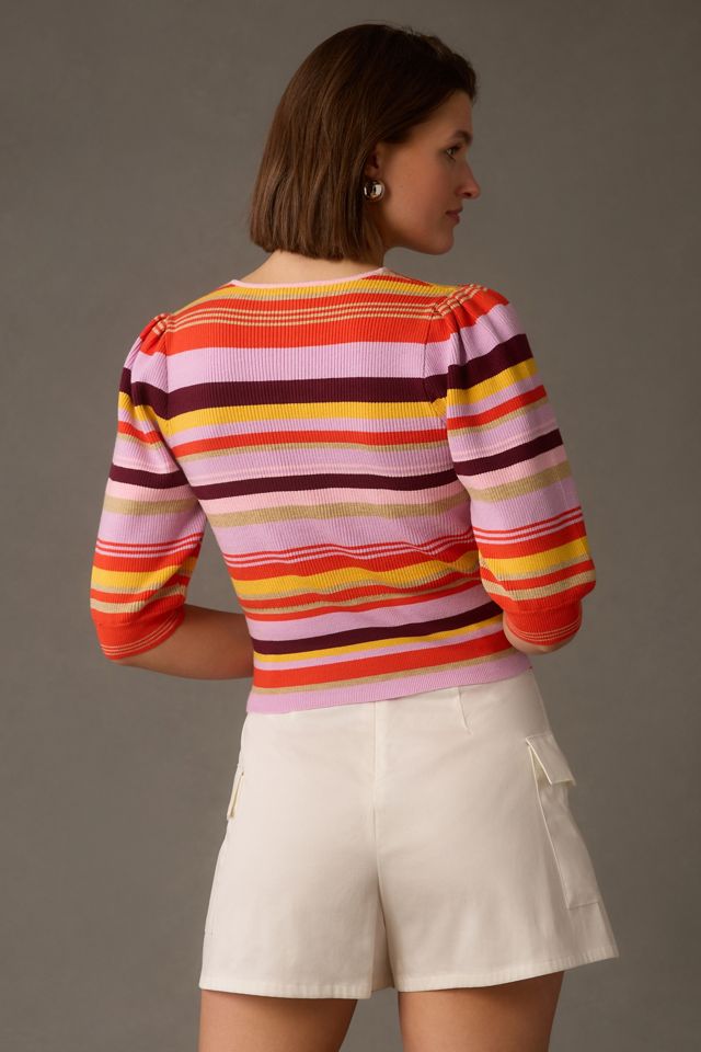 English Factory Striped Sweater Tee #1