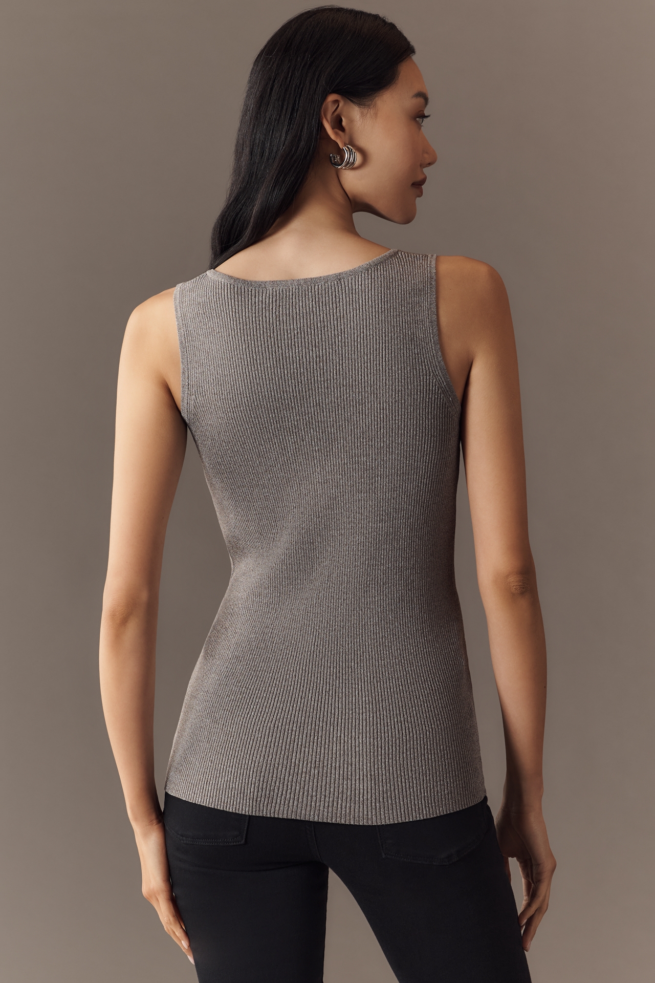 Endless Rose V-Neck Long Cardigan Sweater Tank