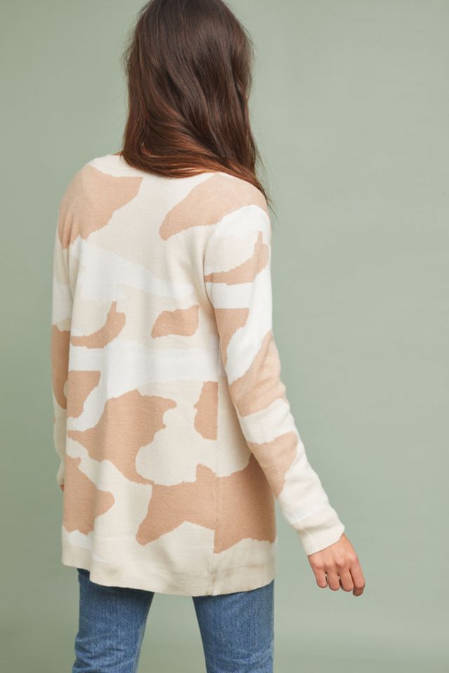Camo Knit Cardigan #1