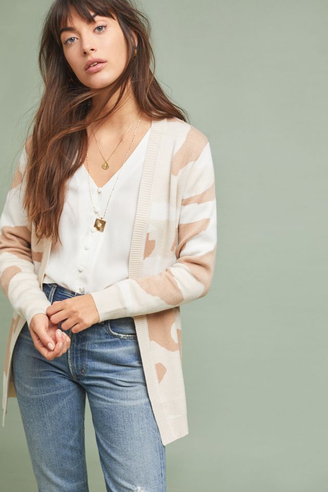 Camo Knit Cardigan #3