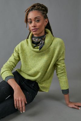 Anthropologie cowl neck on sale sweater