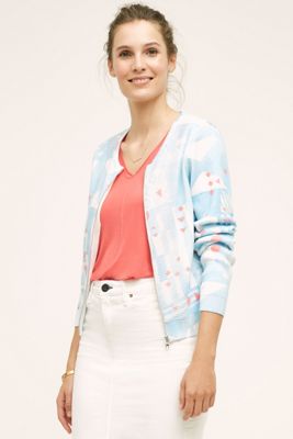 Array Zip-Front Cardigan