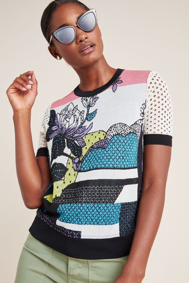 Ranunculus Sweater Tee | Anthropologie
