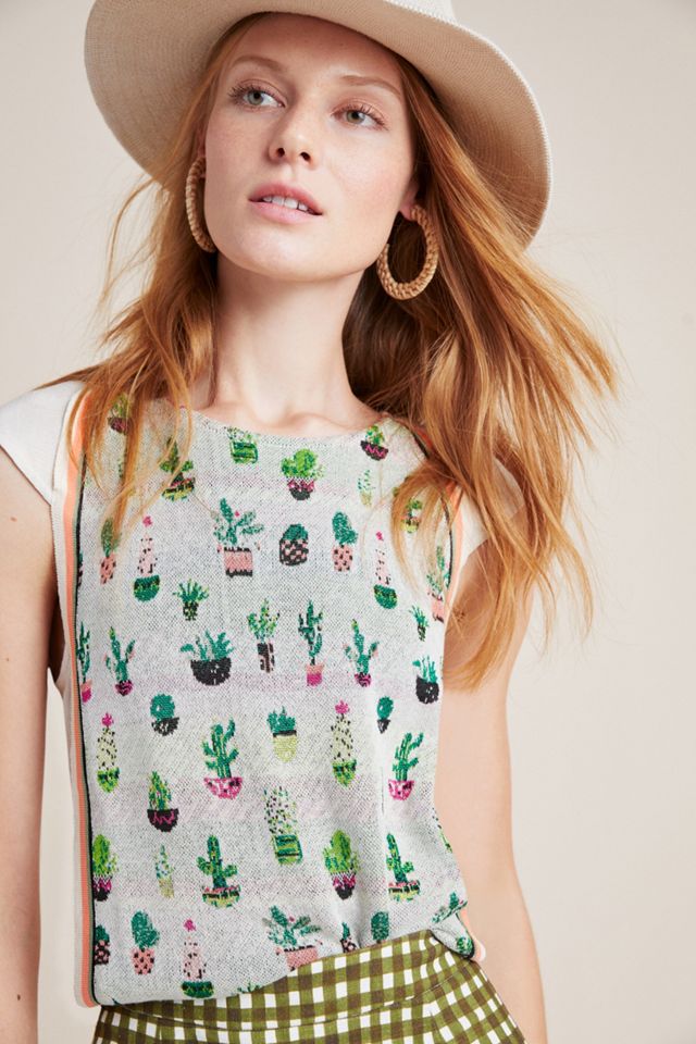 Cactus Sweater Tee #3