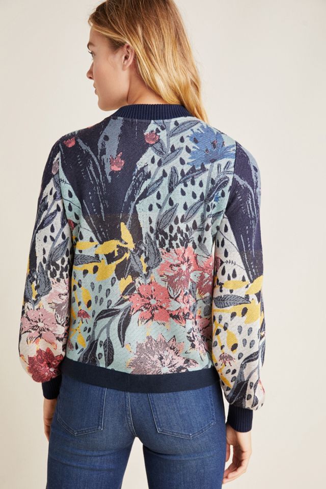 Graciela Floral Bomber Jacket #1