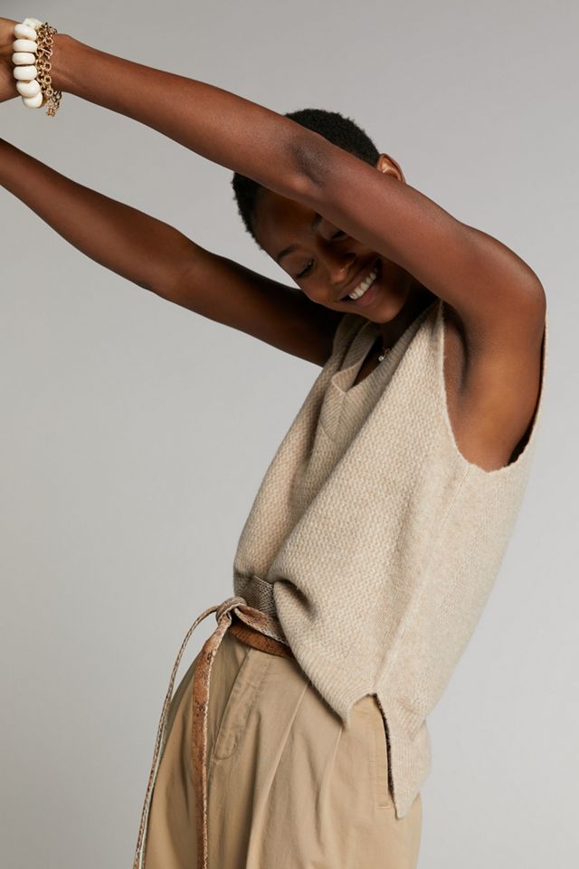 Diya V-Neck Sweater Vest #3