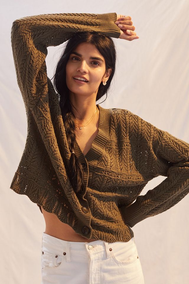 Olive Cardigan #3
