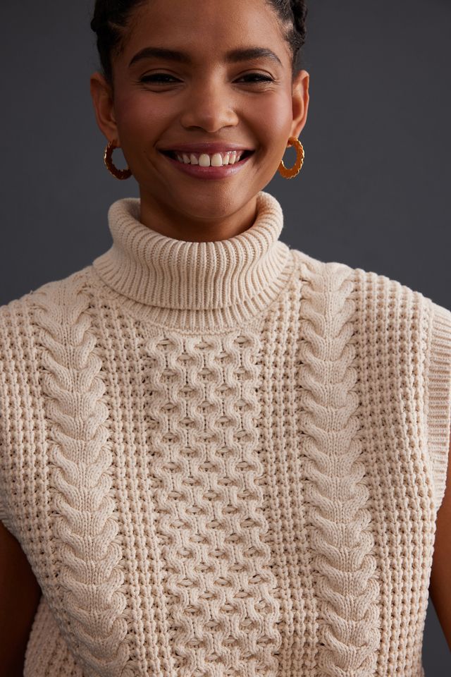 PIECES PCJESSIE SL O-NECK KNIT VEST B Pullover & Strickjacken | Schuh Mücke