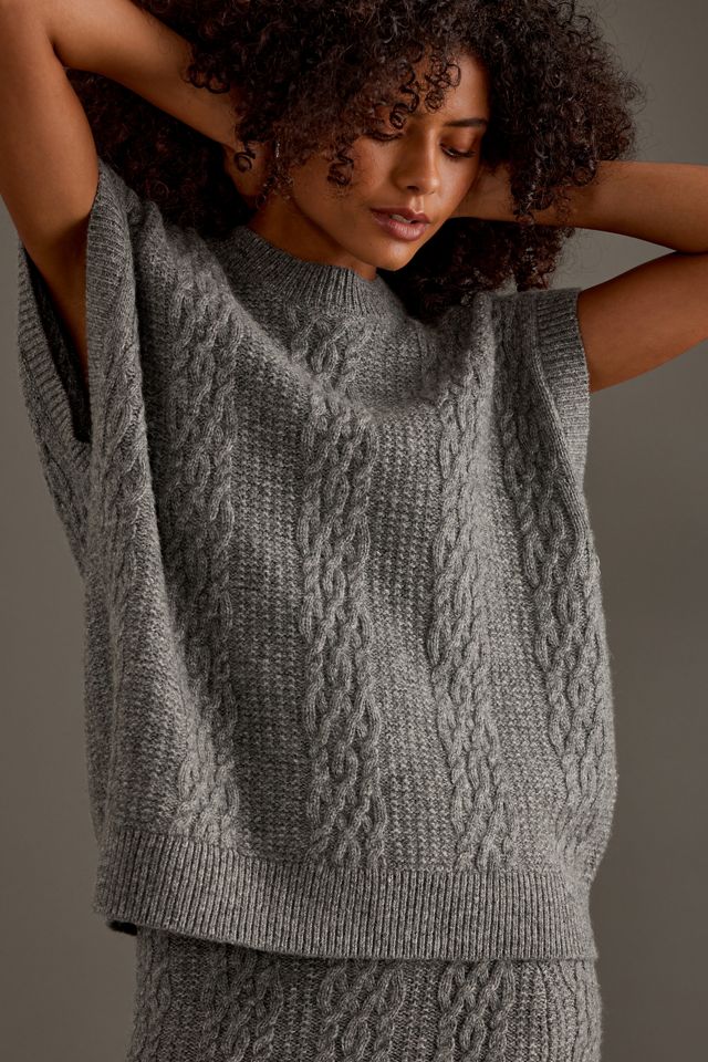 Selected Femme Elina Marie Wool Sweater Vest #4