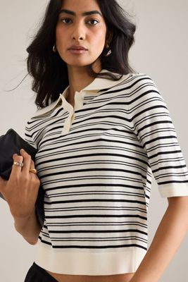 Selected Polo en maille Thea