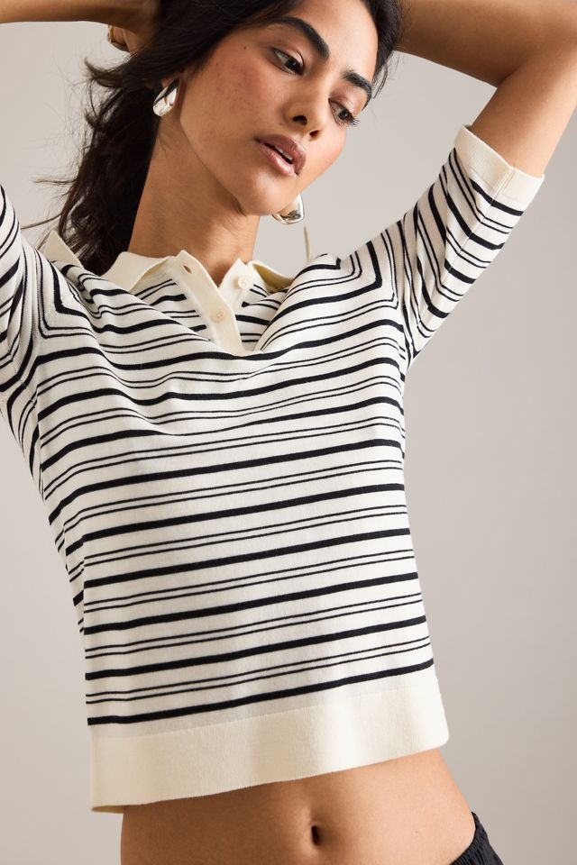 Selected Femme Thea Knit Polo Top #5