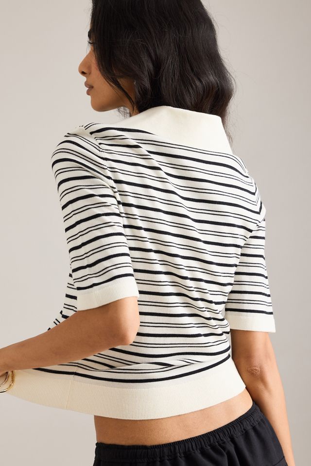 Selected Femme Thea Knit Polo Top #1