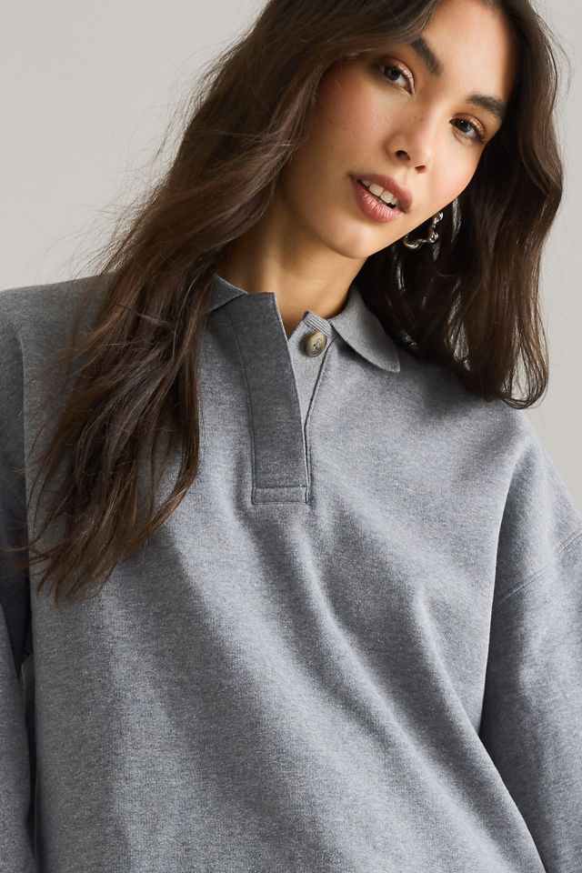 Selected Ari Gia Polokragen-Sweatshirt #3
