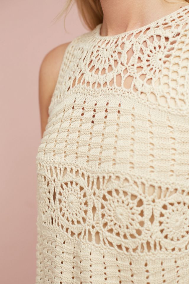 Noelle Crocheted Tank Top #1