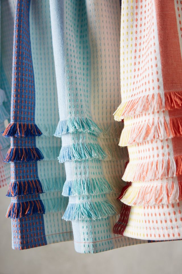 Fringed Dish Towel Set #1