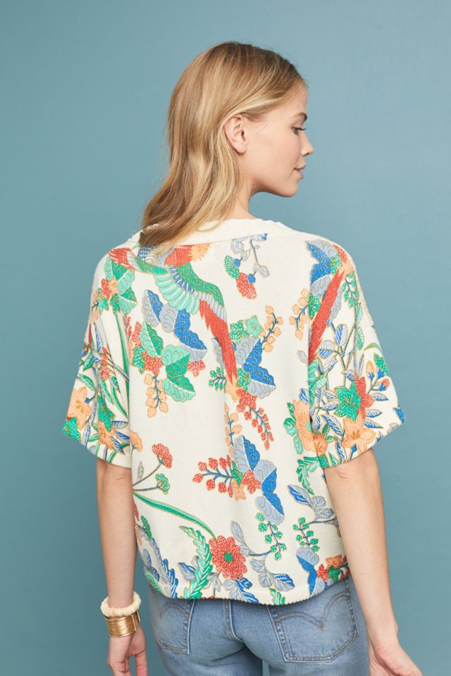 Fabiola Floral Pullover #1