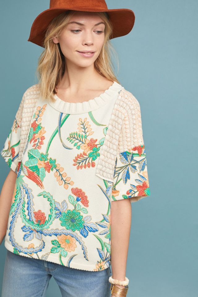 Fabiola Floral Pullover #2
