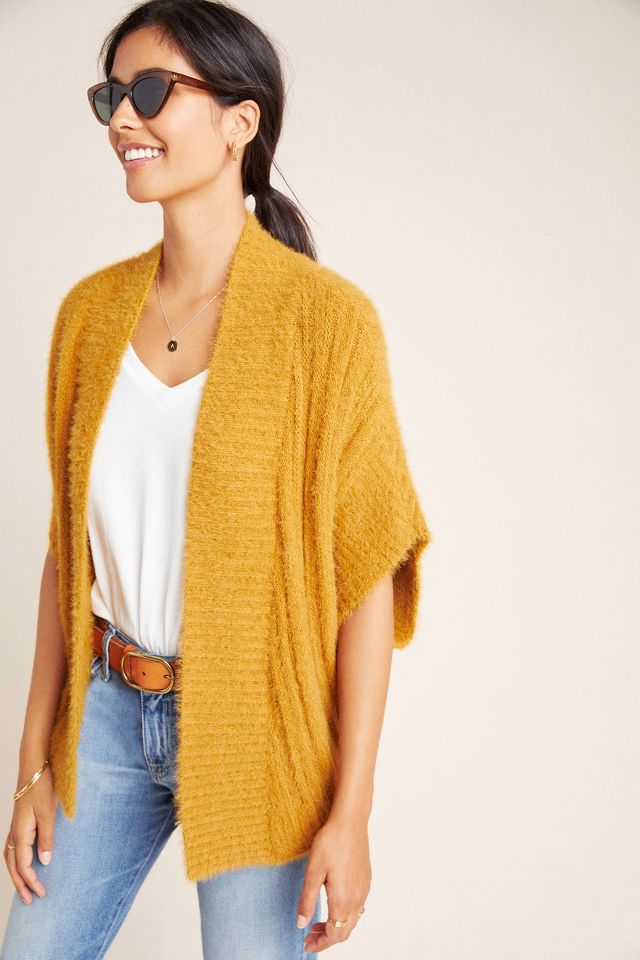 Anthropologie mustard sweater sale