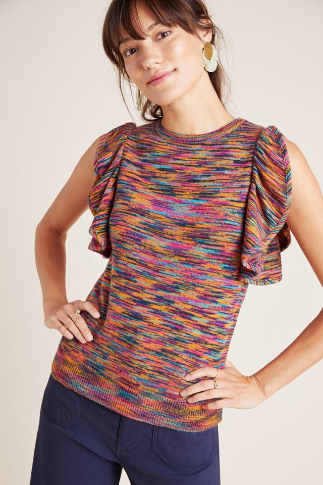 Ruby Flutter-Sleeved Top #3