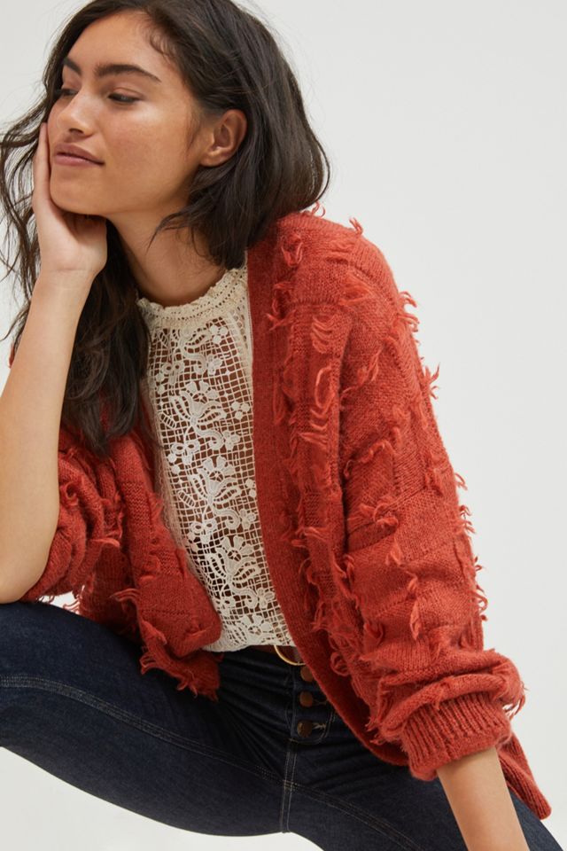Maeve Janis Fringed Cardigan #1