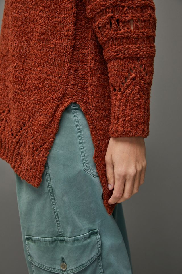 Pilcro Luna Pointelle Tunic Sweater #2
