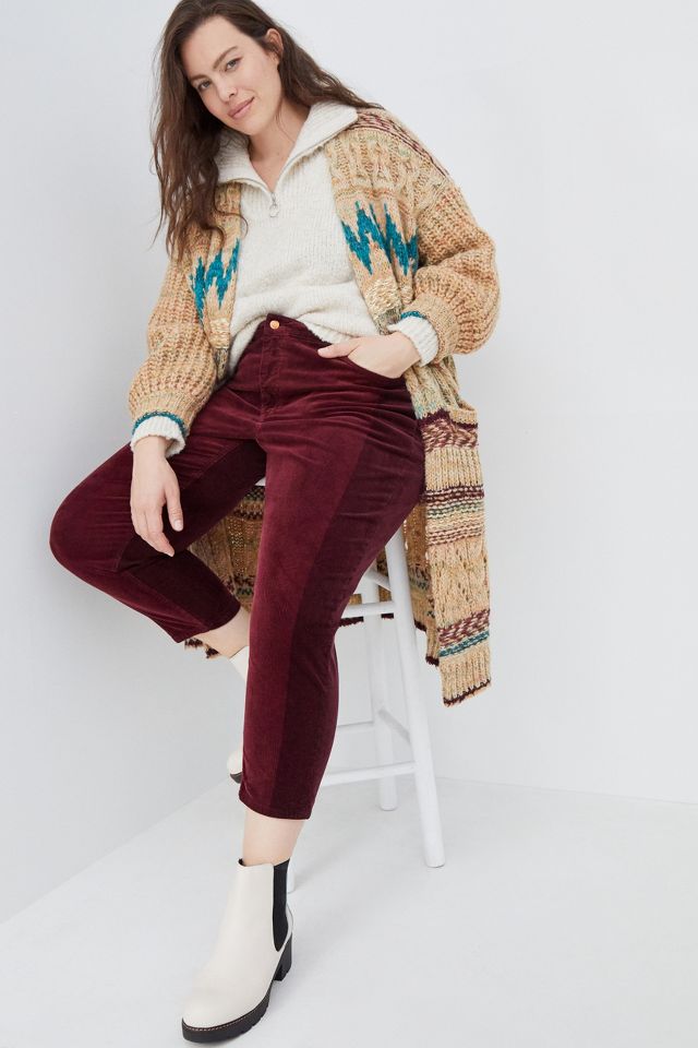 New Anthropologie Pilcro Lily Longline Oversize Cardigan $198 PLUS outlet 1X