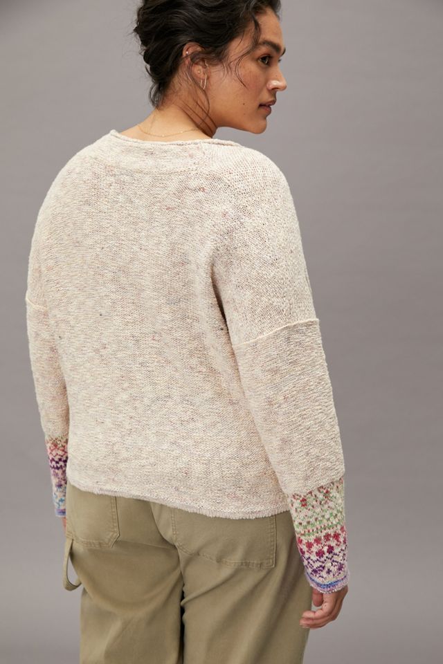 Pilcro Drew Surplice Sweater #7