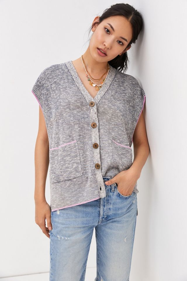 Pilcro Washed Sweater Vest #3