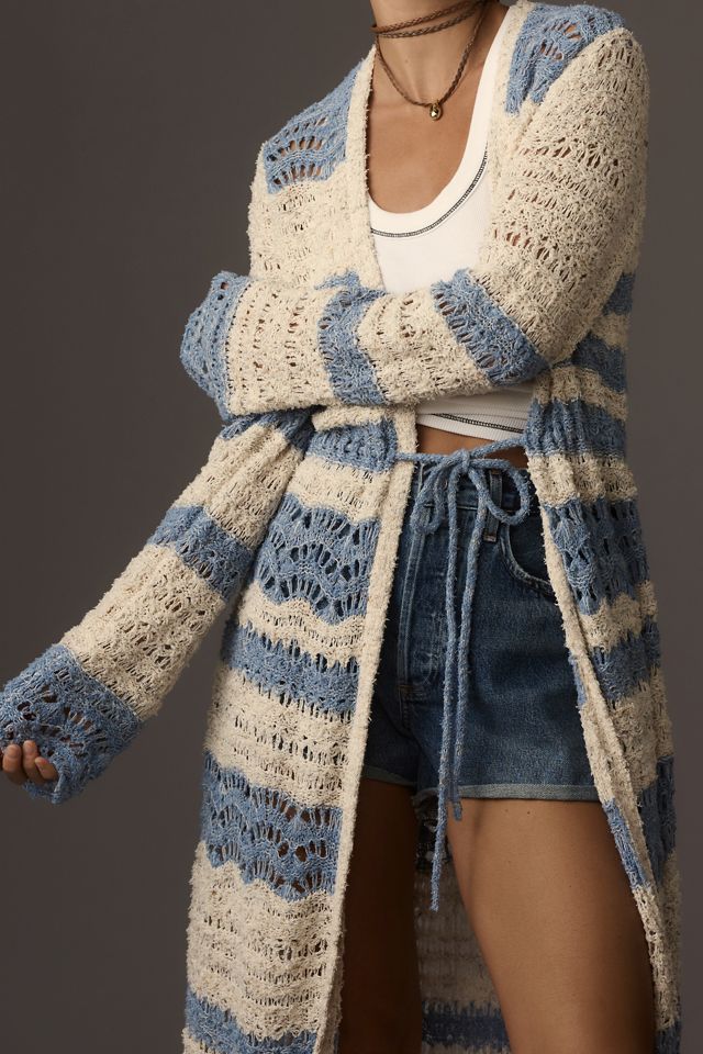 Pilcro Crochet Duster Sweater #3