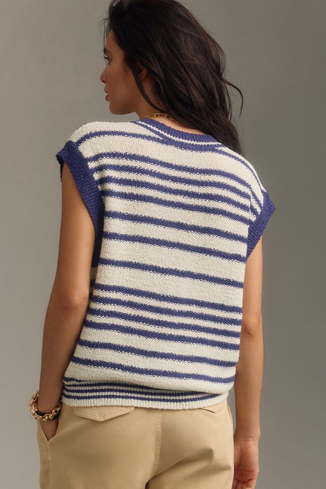Maeve Slouchy Sweater Vest #1