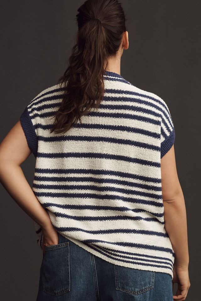 Maeve Slouchy Sweater Vest #5