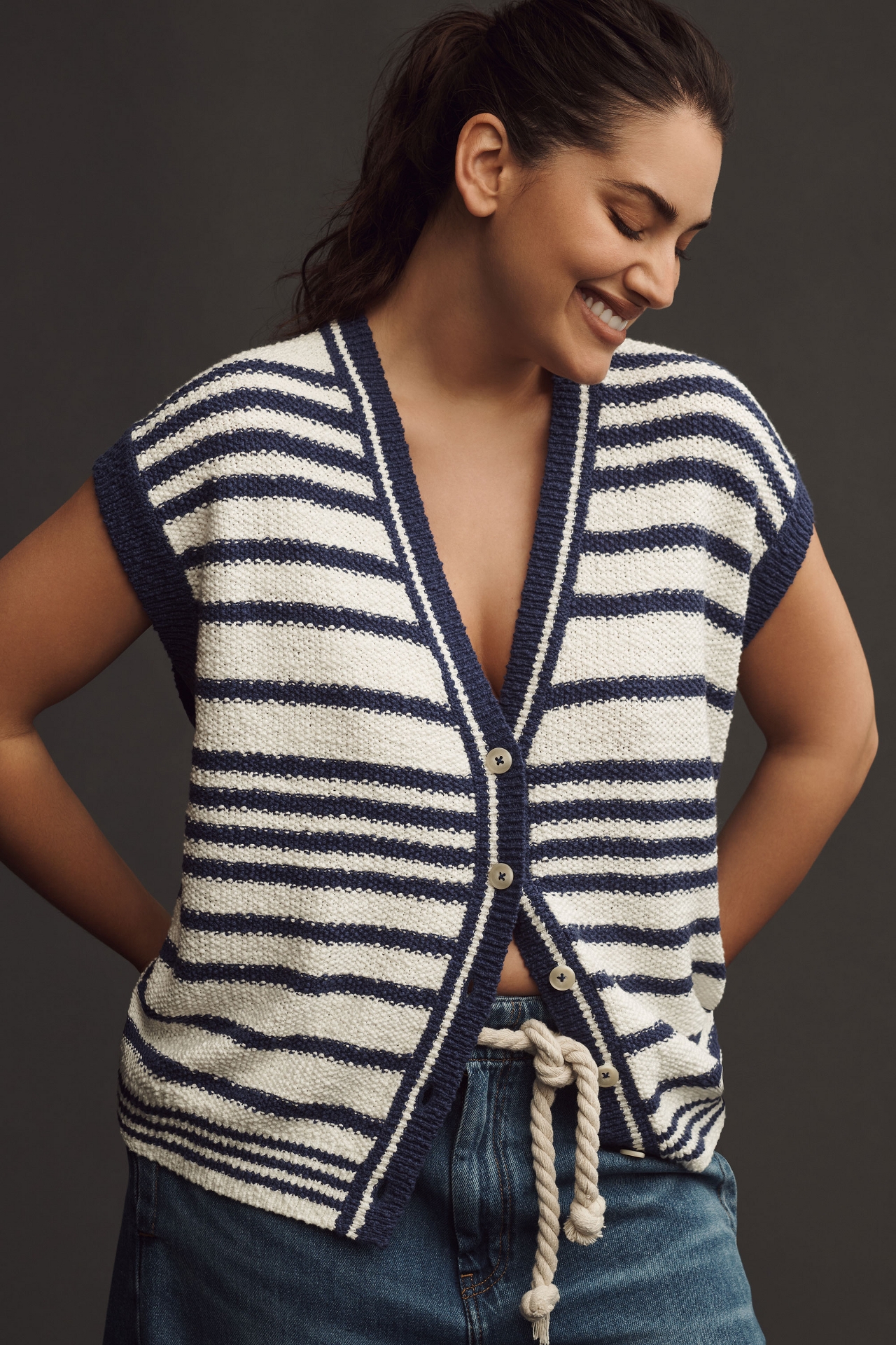 Maeve Slouchy Sweater Vest