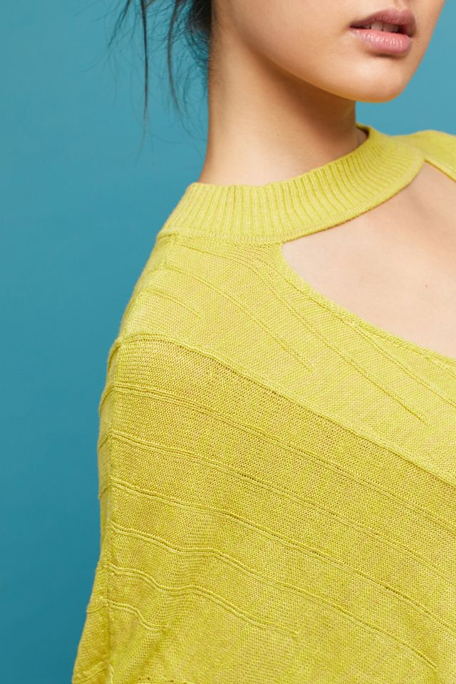 Haut en maille Esti, vert citron #2