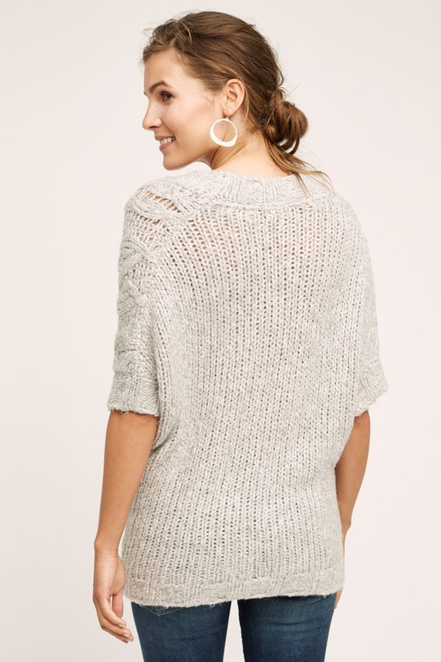 Cabled Crossover Wrap #1