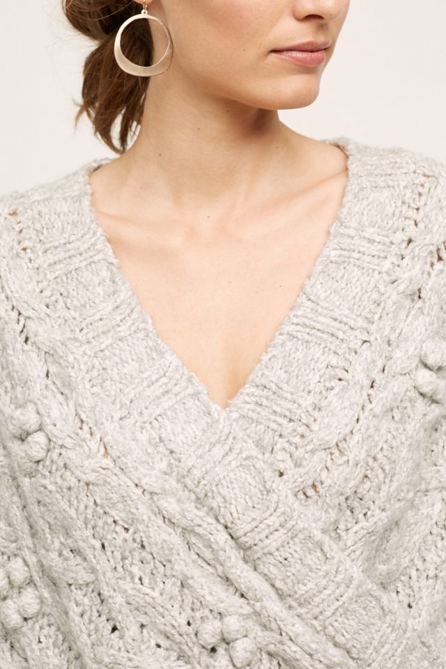 Cabled Crossover Wrap #2