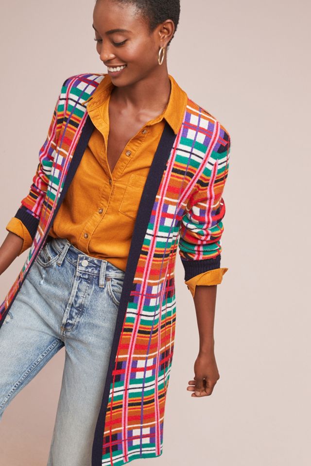 Williston Plaid Cardigan