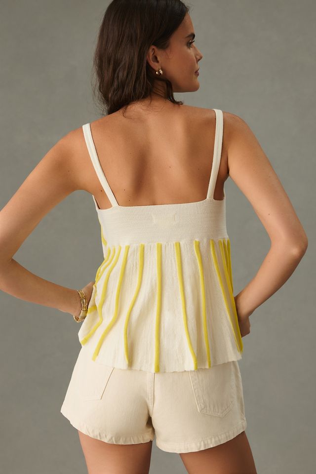 Maeve Halter Swing Sweater Tank #1
