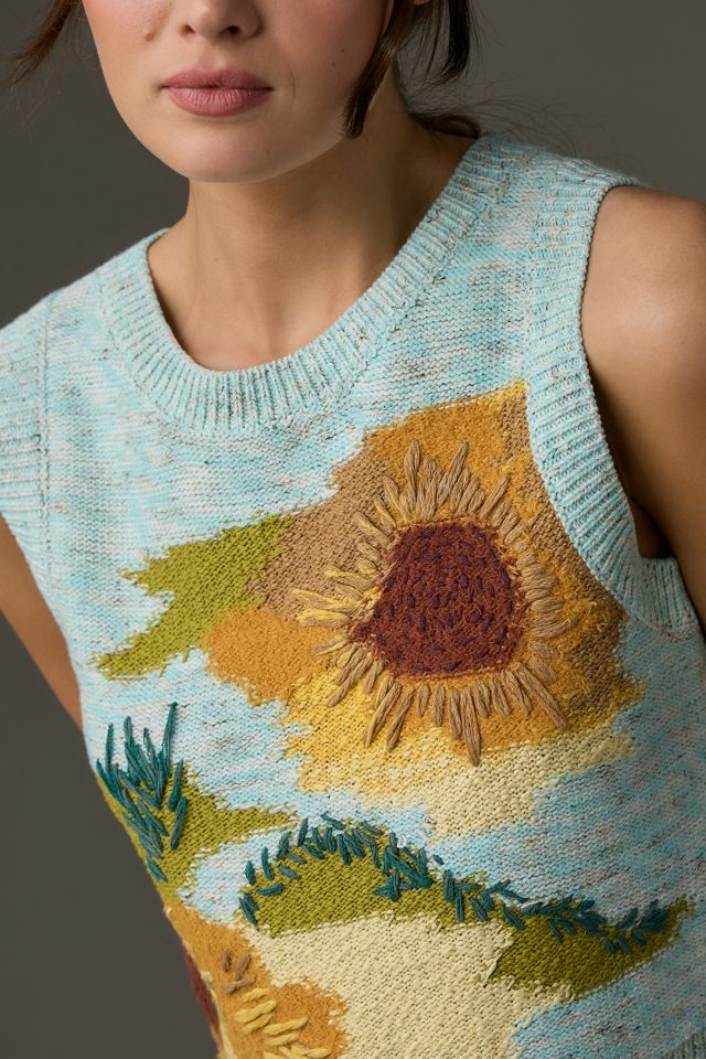 Pilcro Crew-Neck Sweater Vest #3