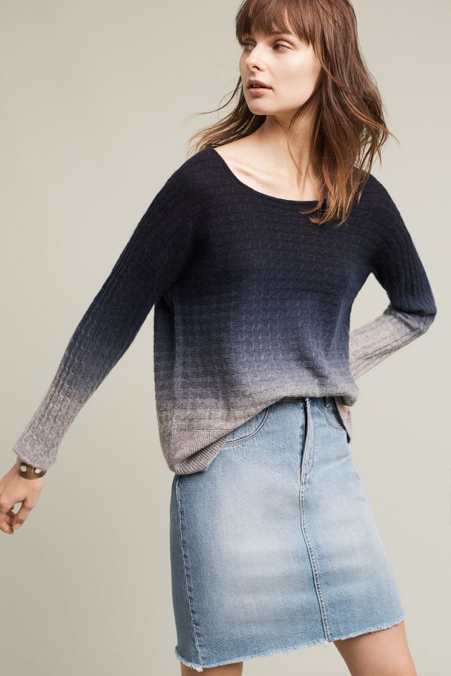 Ombre Cashmere Pullover | Anthropologie