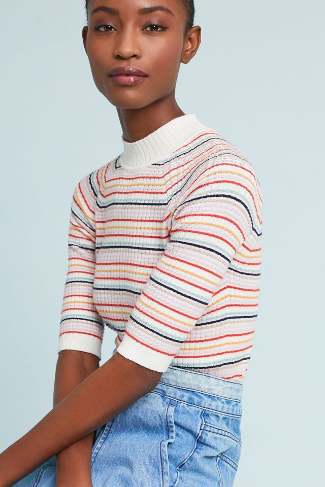 Cassidy Striped Pullover | Anthropologie