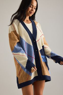 Stella Nova Oversized Woll-Strickjacke