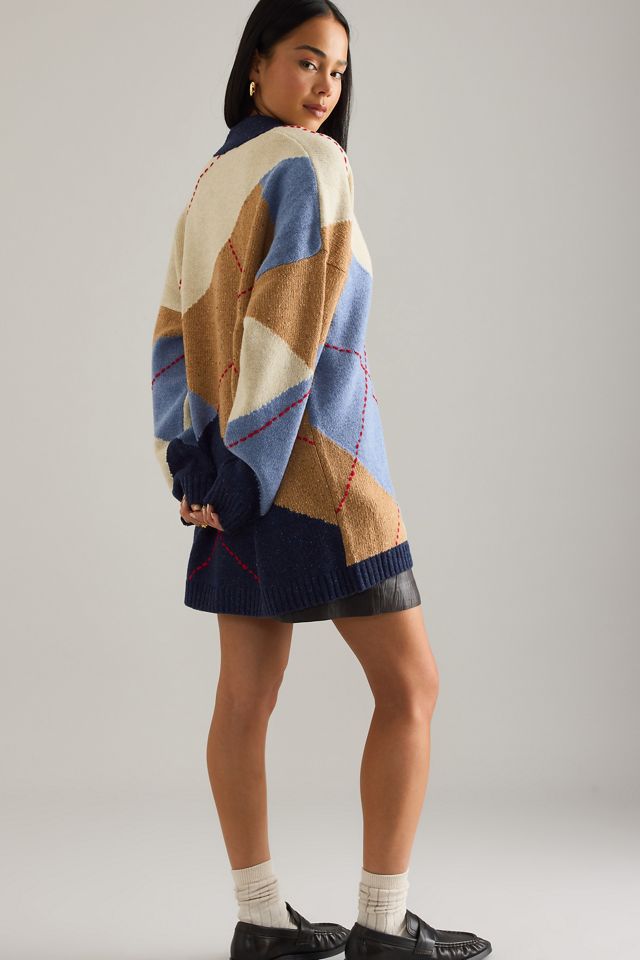 Cardigan en laine oversize Stella Nova #1