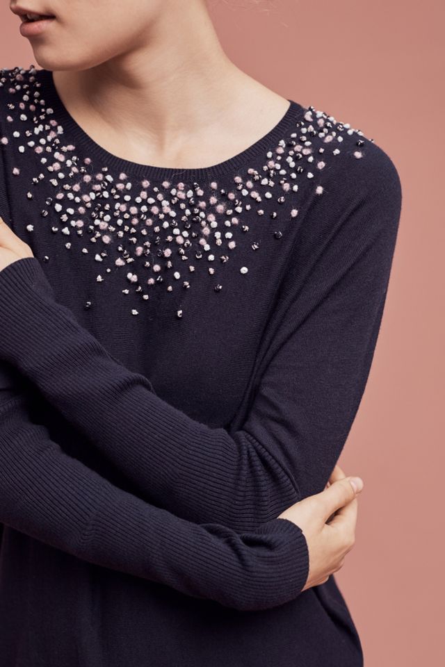 Knotted Confetti Pullover #1