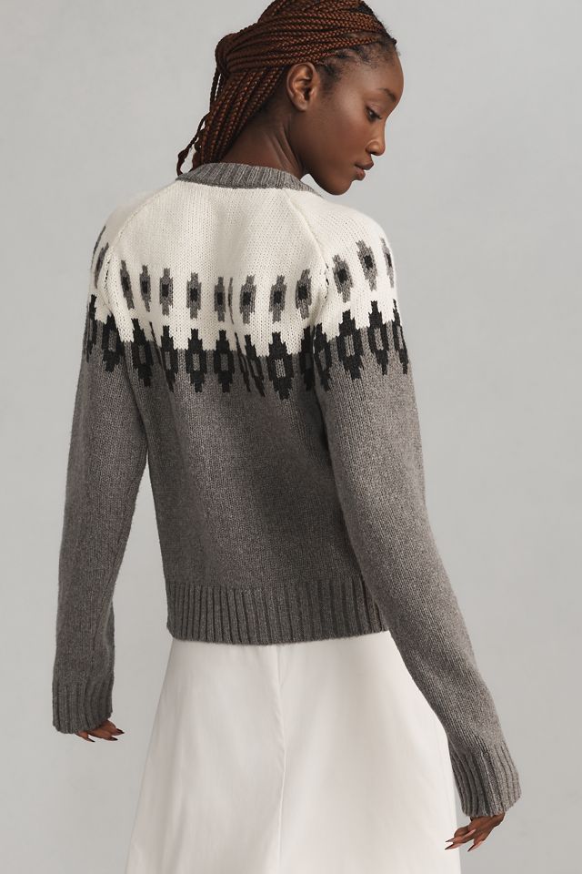 KULE Freya Crew-Neck Cardigan Sweater #1