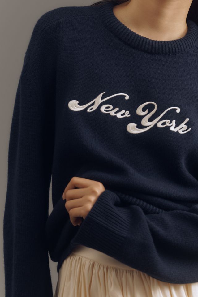 KULE Cashmere & Wool New York Pullover Crew-Neck Sweater #2