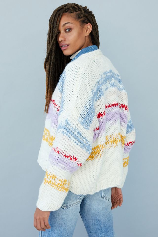 Grazia Striped Cardigan #1