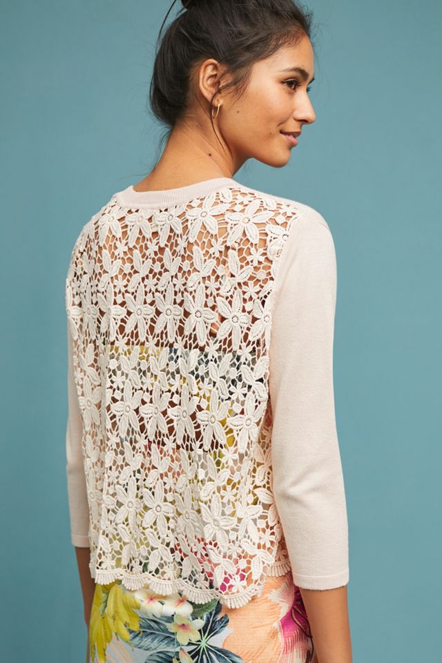 Sharona Crocheted Cardigan #2