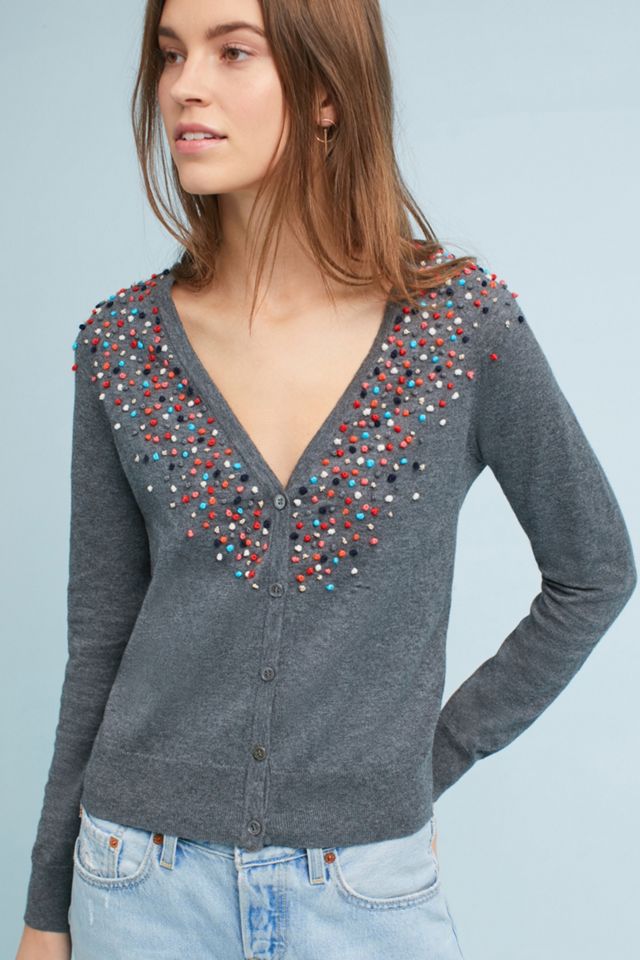 French-Knotted Cardigan #2