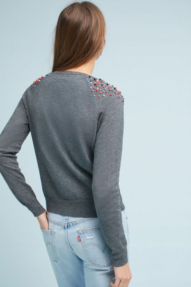 French-Knotted Cardigan #3
